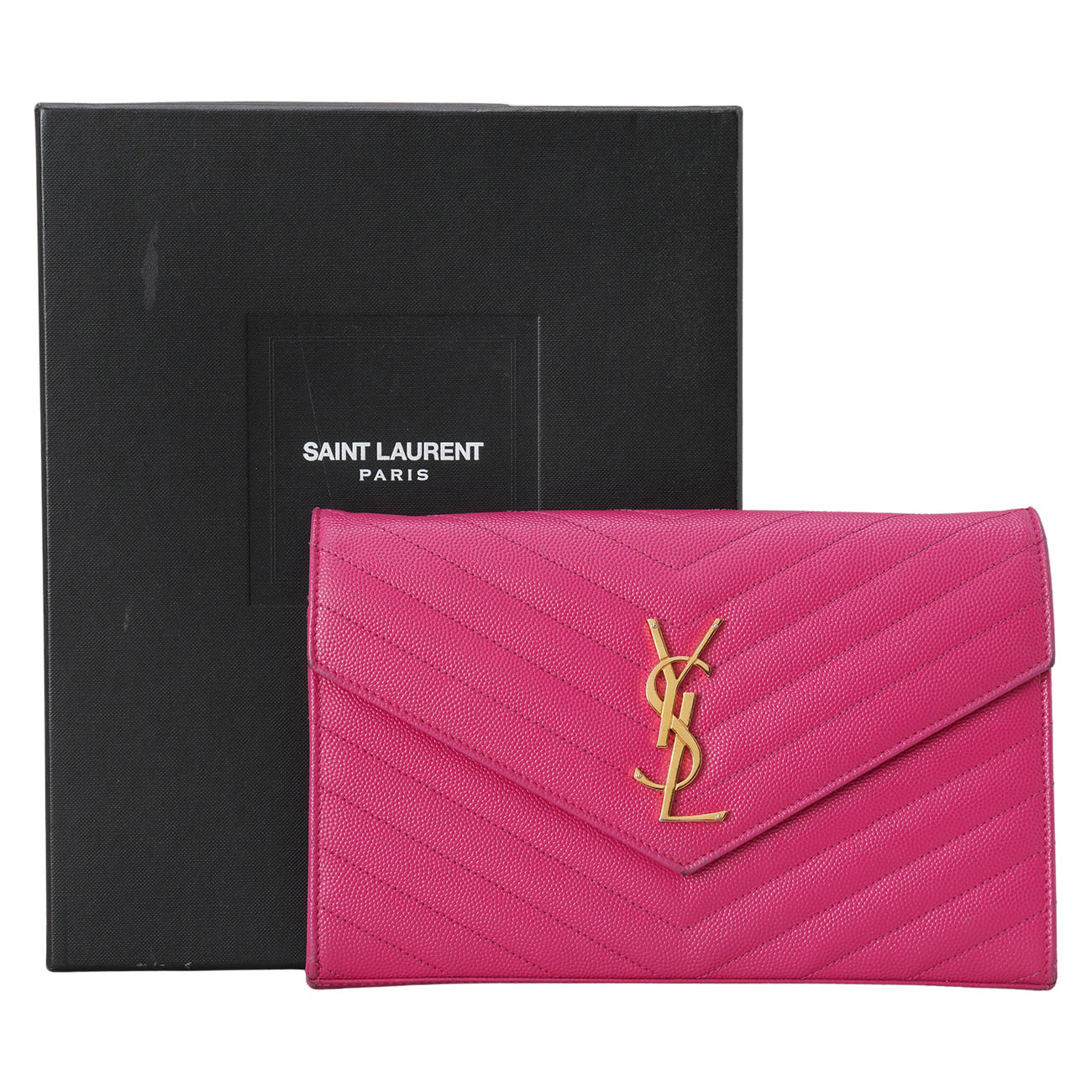 YVES SAINT LAURENT(USED)생로랑 377828 모노그램 체인 크로스백